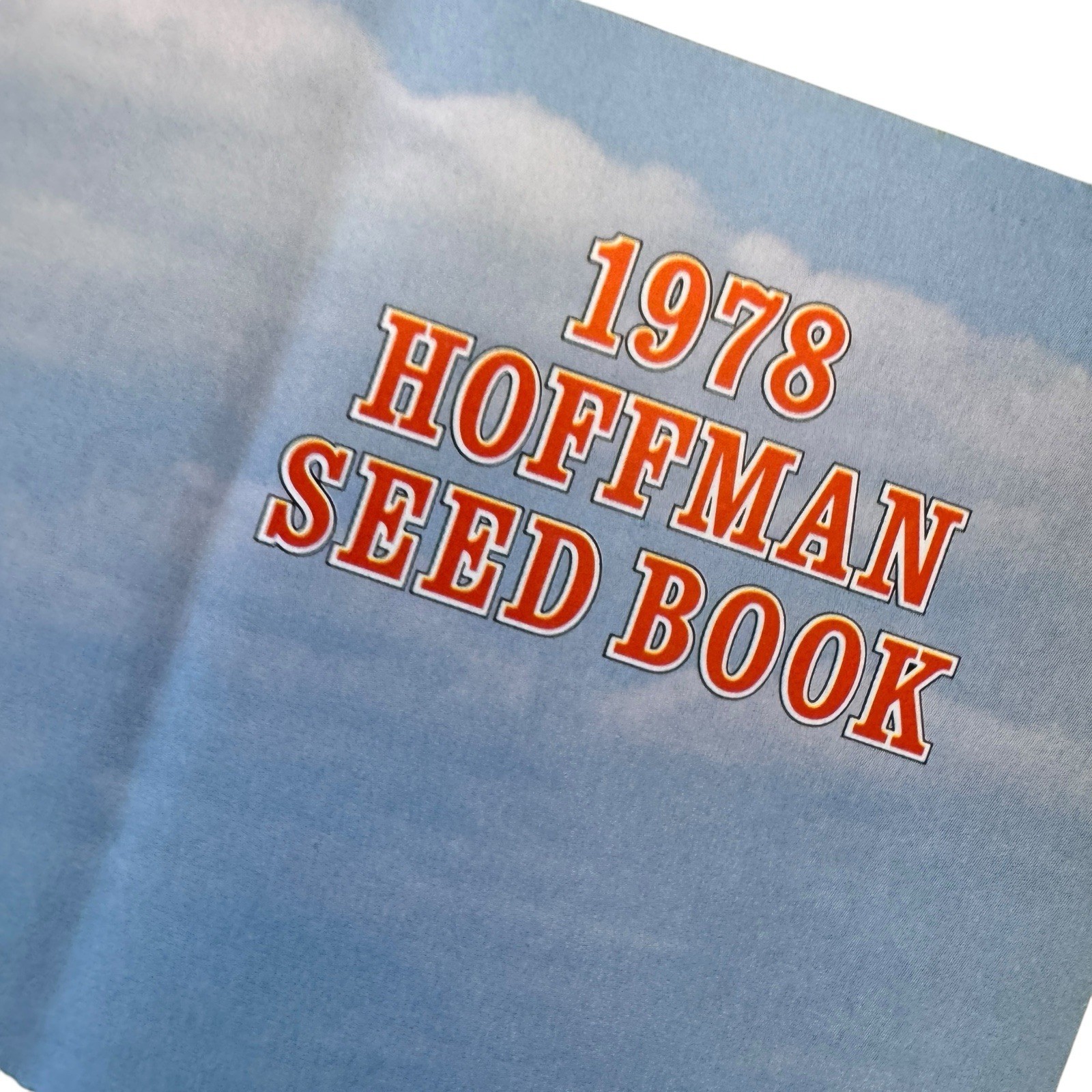 1978 Hoffman Seed Book Catalog Vintage Farming Agriculture Seeds USA