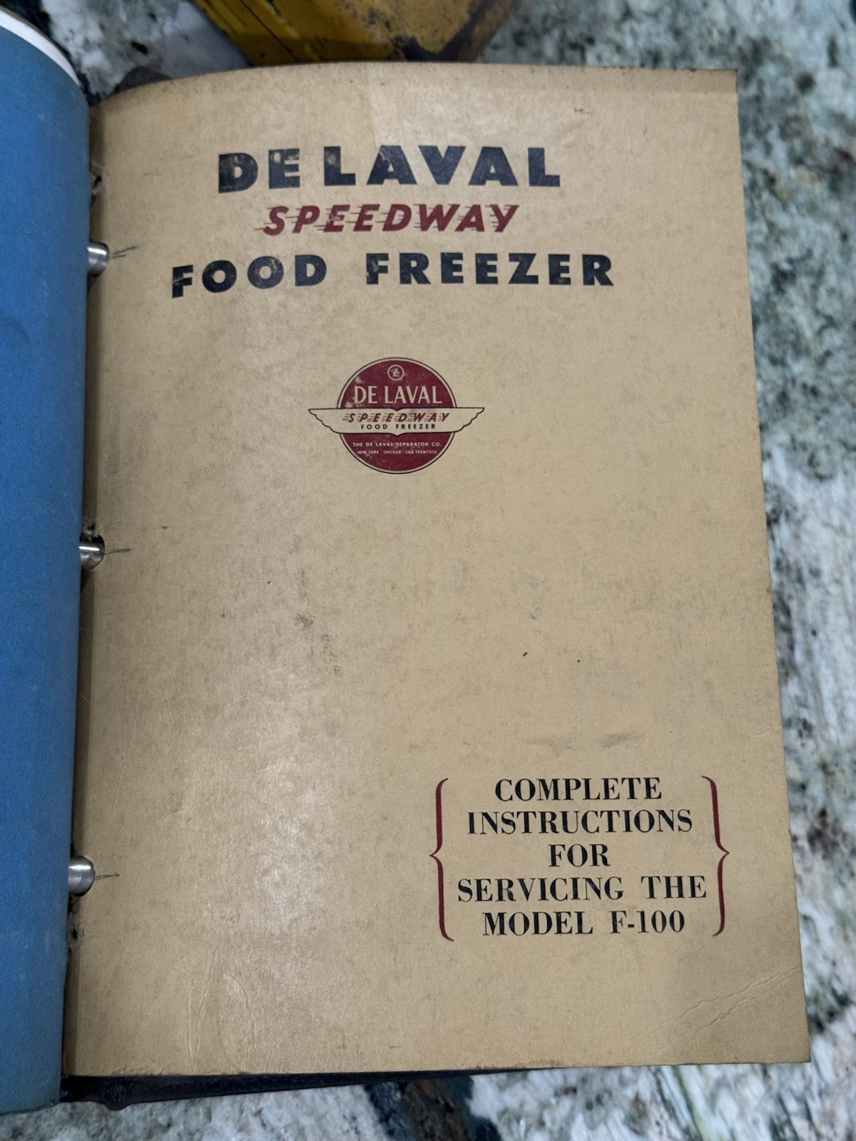 DE LAVAL Milking Machine DEALER BINDER Manuals Cream Separator Parts List