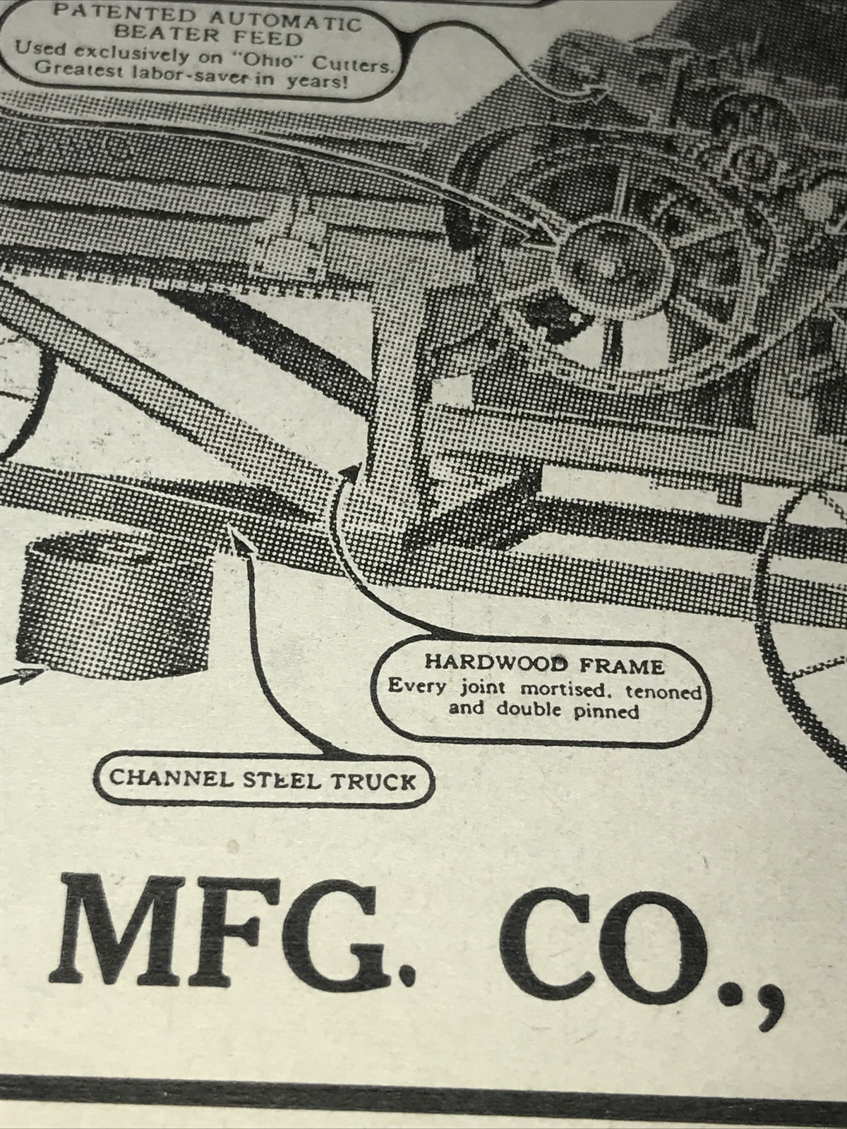 1916 Silver Ohio Silo Fillers Farm Advertising – Salem – Ohio
