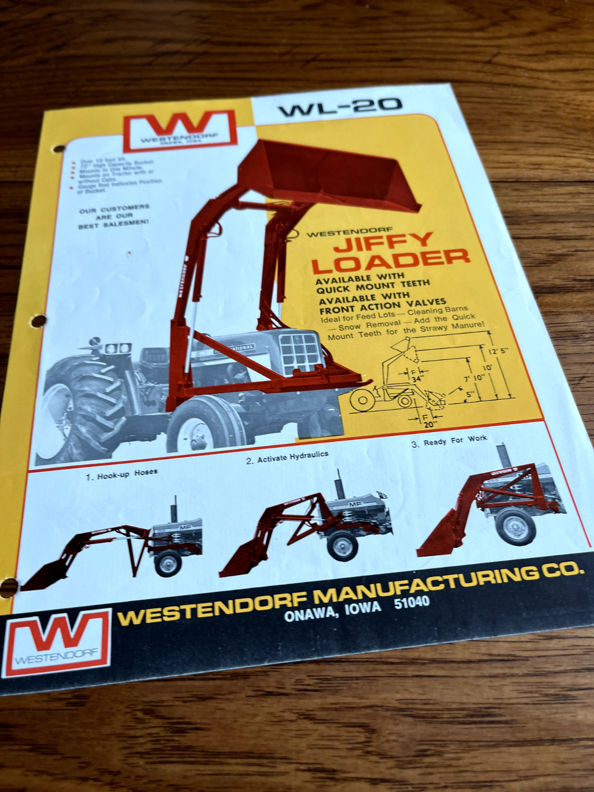 Westendorf WL-20 Loader Brochure BAOH