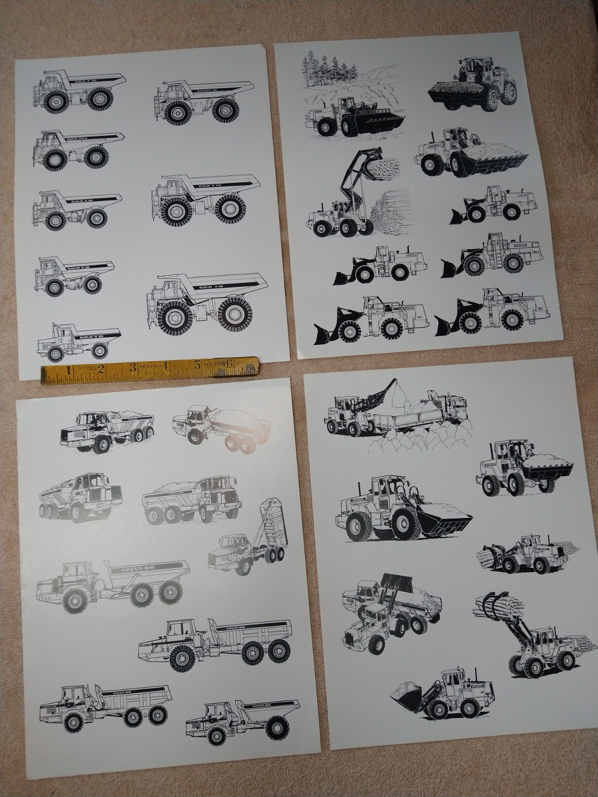 -Vintage- VME Promo Materials Volvo BM Michigan Euclid