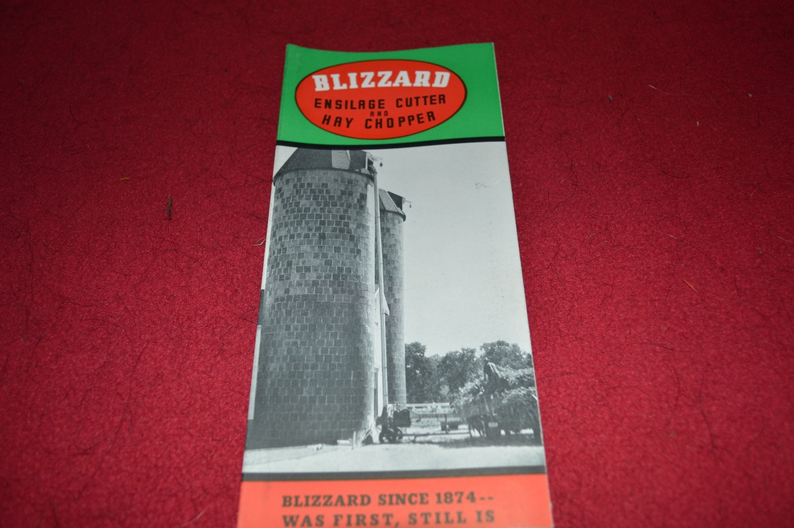 Blizzard Ensilage Cutter & Hay Chopper Dealer&rsquo;s Brochure MISC3