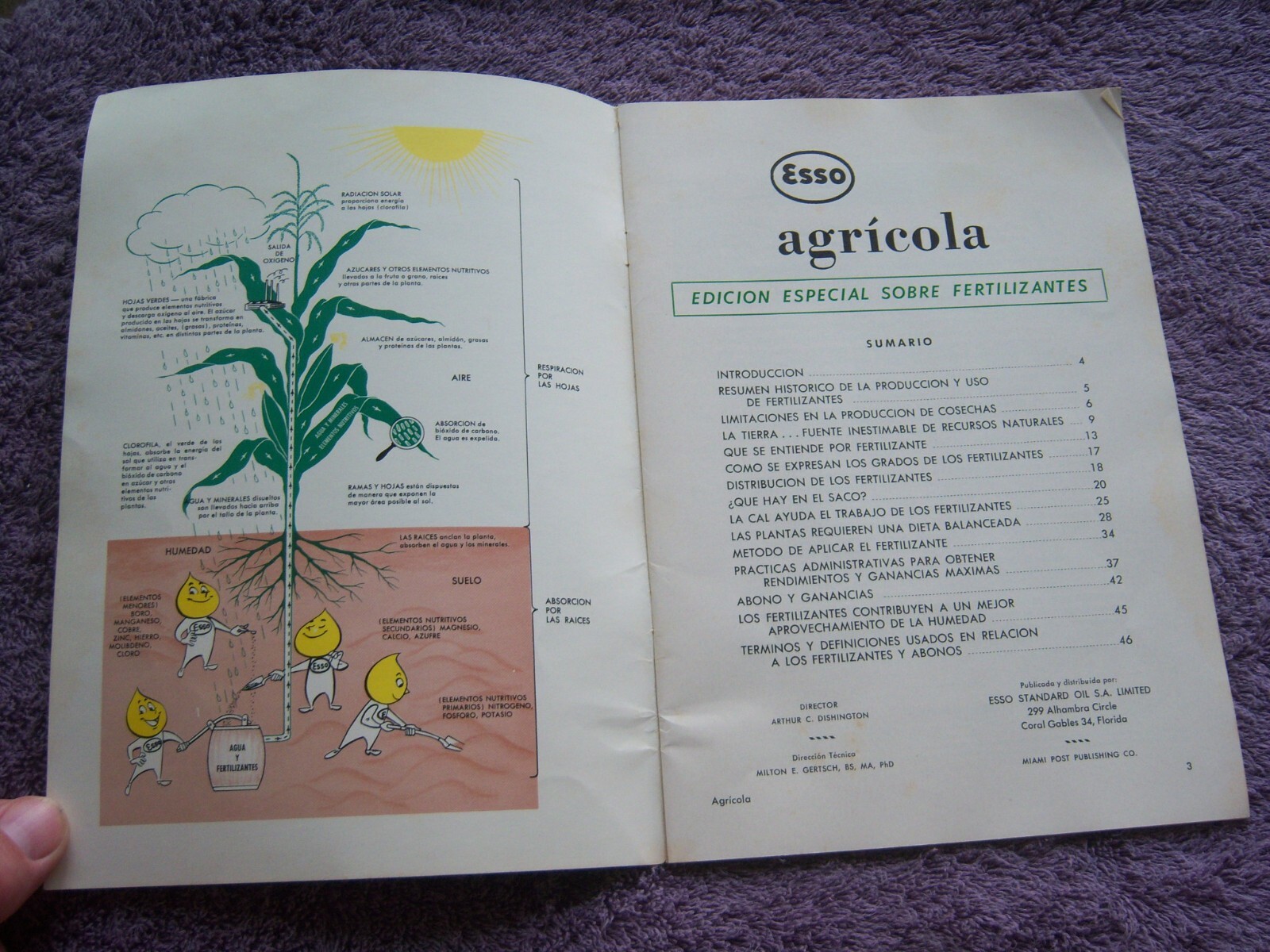 ESSO AGRICOLA SPANISH LANGUAGE BOOKLETS Farming Agriculture