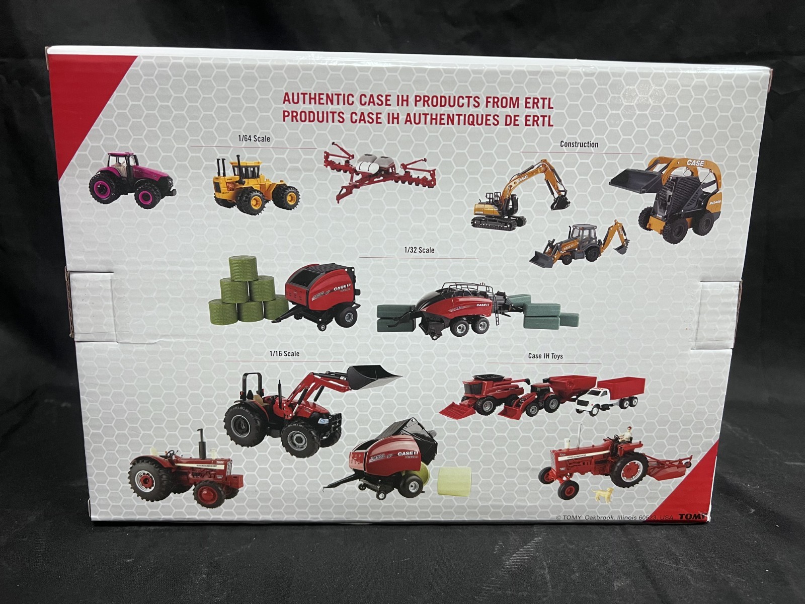 CASE IH AXIAL-FLOW AF11 1/64 DIE-CAST METAL REPLICA ZFN44408 WITH BOTH HEADS