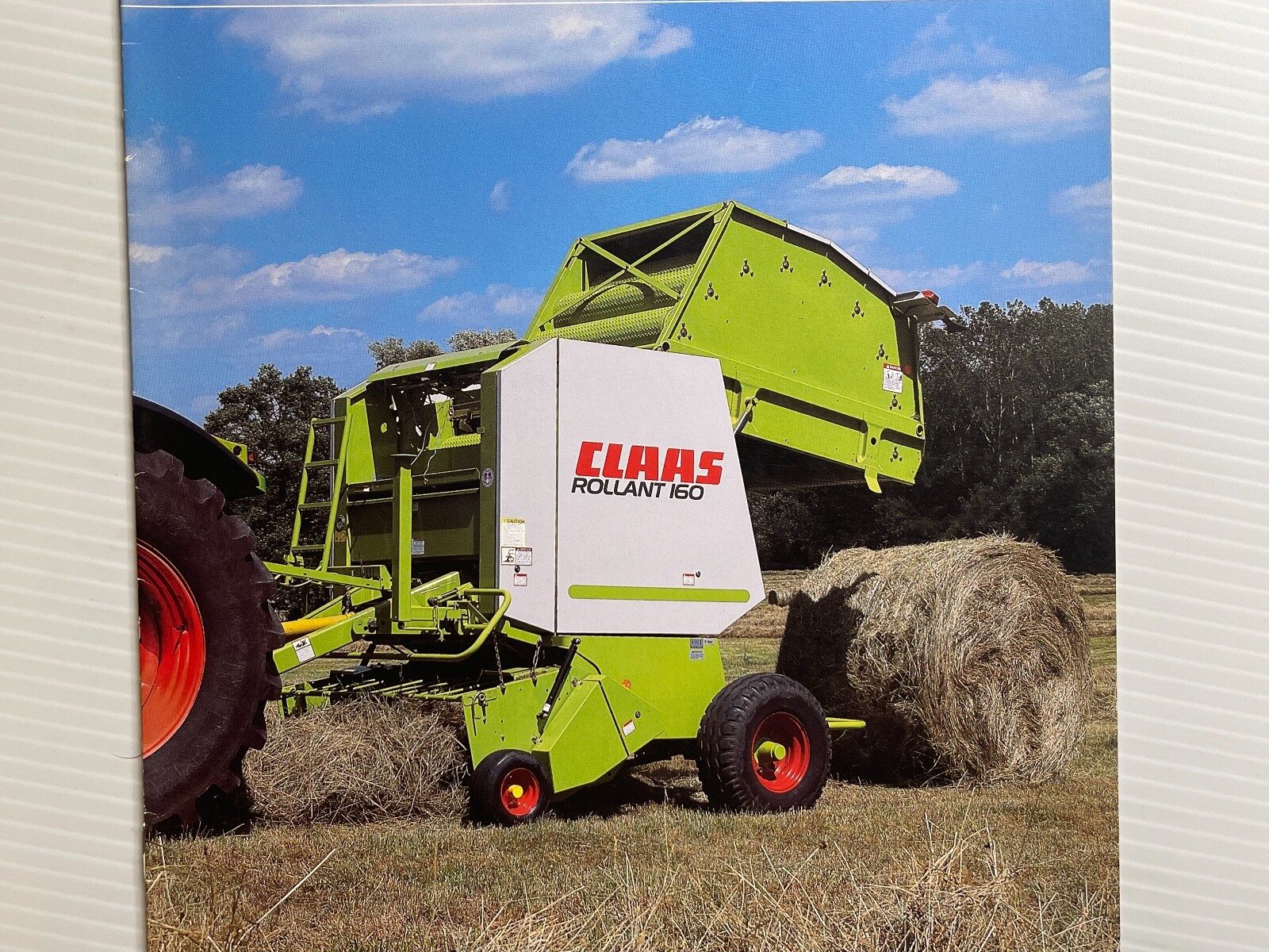 CLAAS Rollant 160 Round Baler Sales Brochure *2004* (Showroom Sales Book)