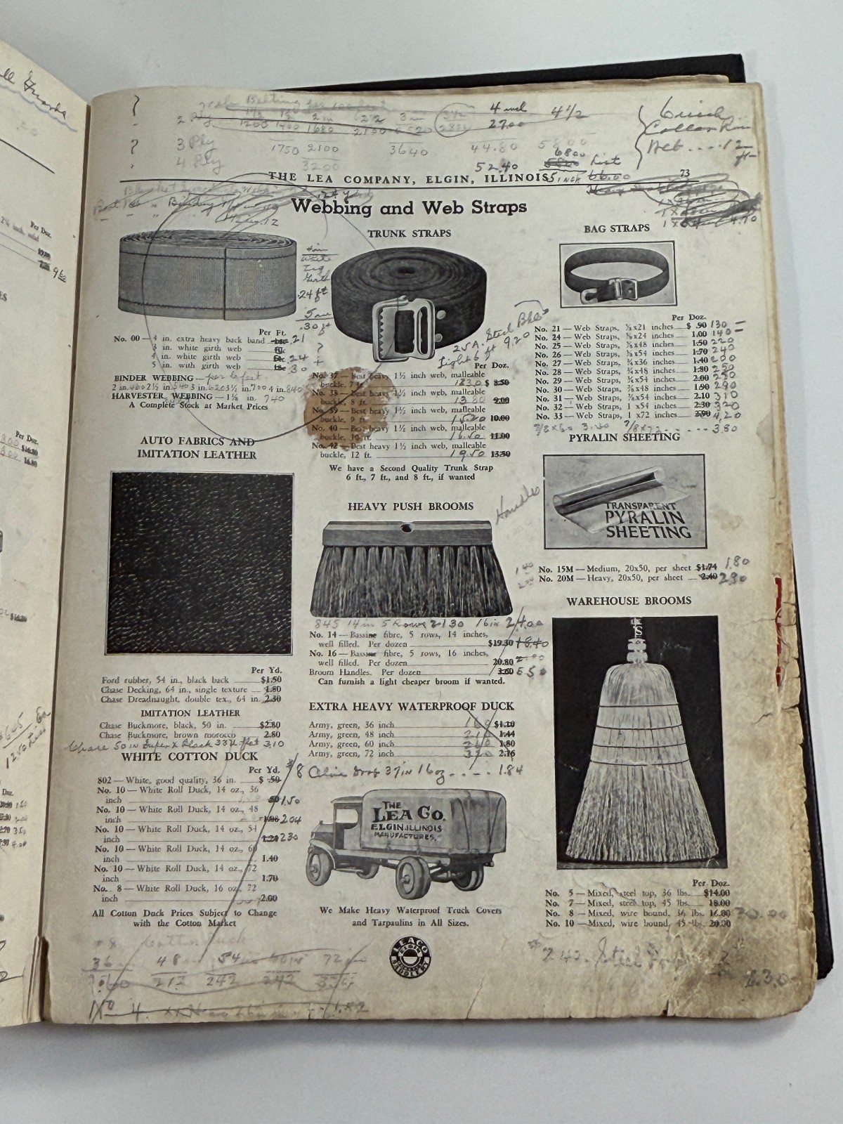 RARE 1890 Lea Co Horse Harness & Implement Catalog Book Saddles Elgin Illinois