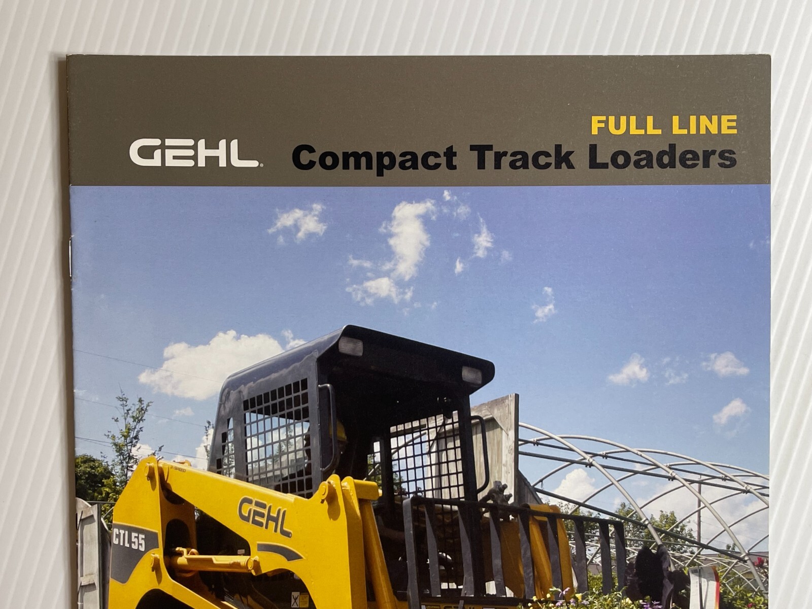 GEHL Compact Track Loaders Sales Brochure *2008* (Showroom Sales Book)