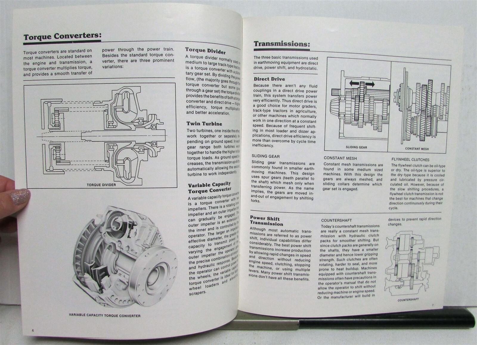 1980s Caterpillar Machine Specifications Construction Handbook