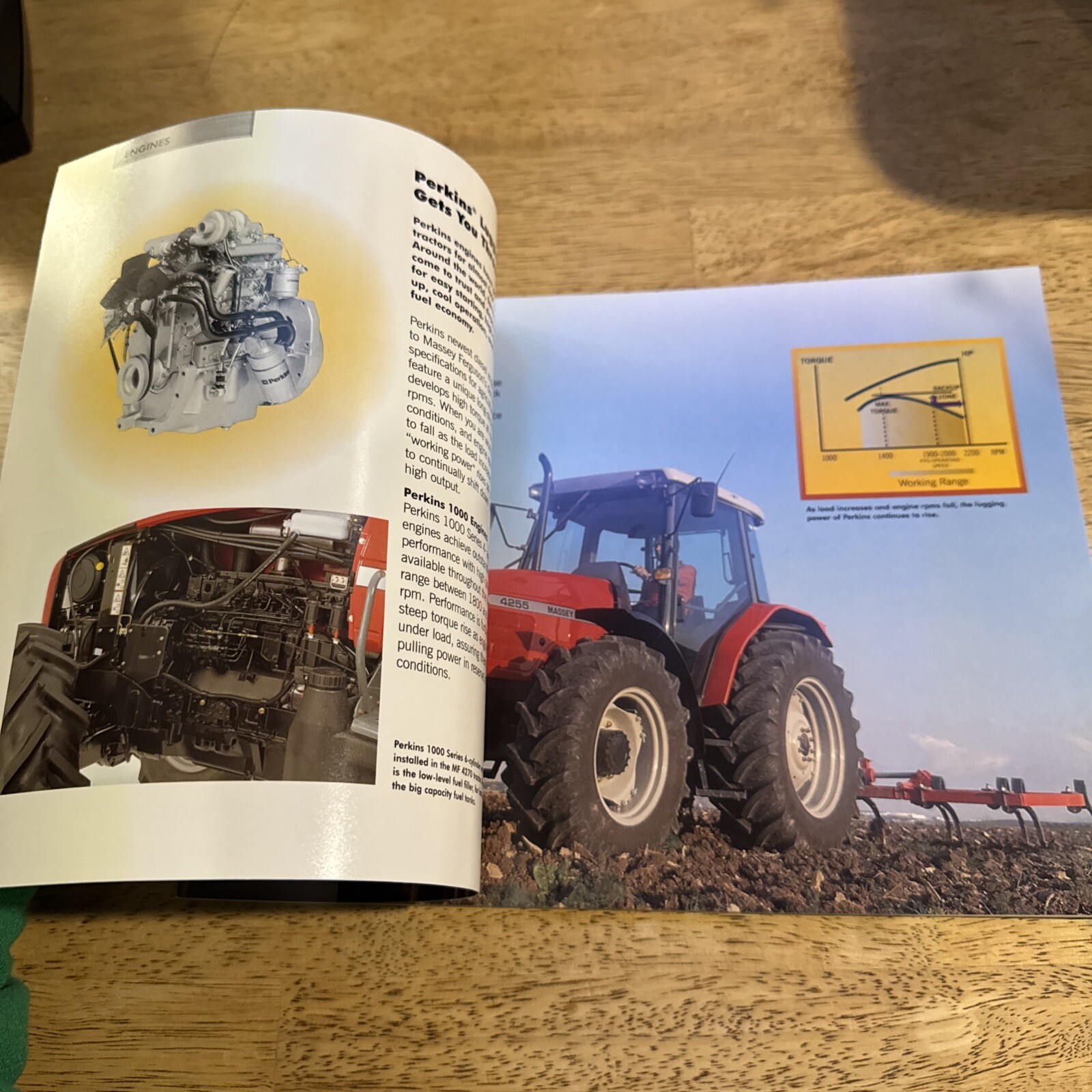 2001 MASSEY FERGUSON 4200 Series 55-99 PTO HP Tractors Sales Brochure