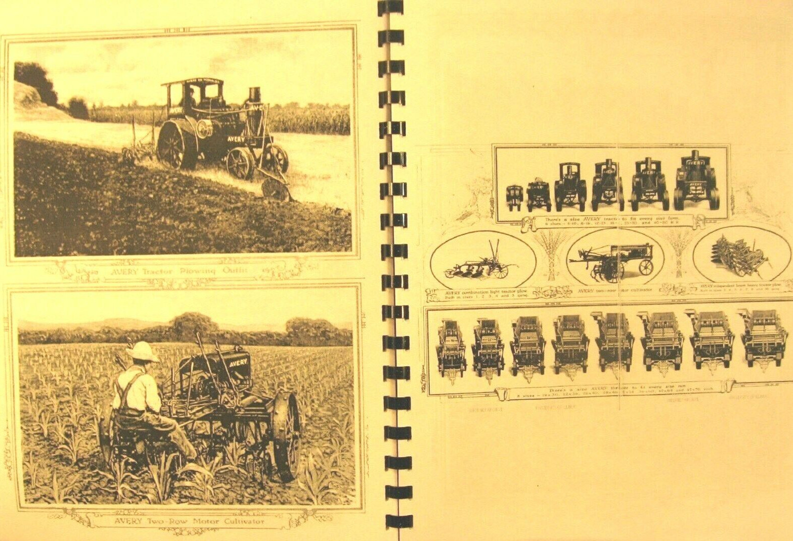 1918 Avery Sales Information Manual 80 Fully Illustrated Pages