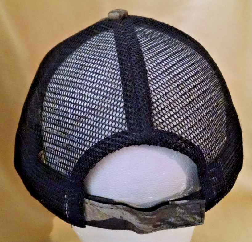 Bobcat Hat Baseball Ball Cap New Camouflage Camo Mesh Adj RealTree Hardwoods