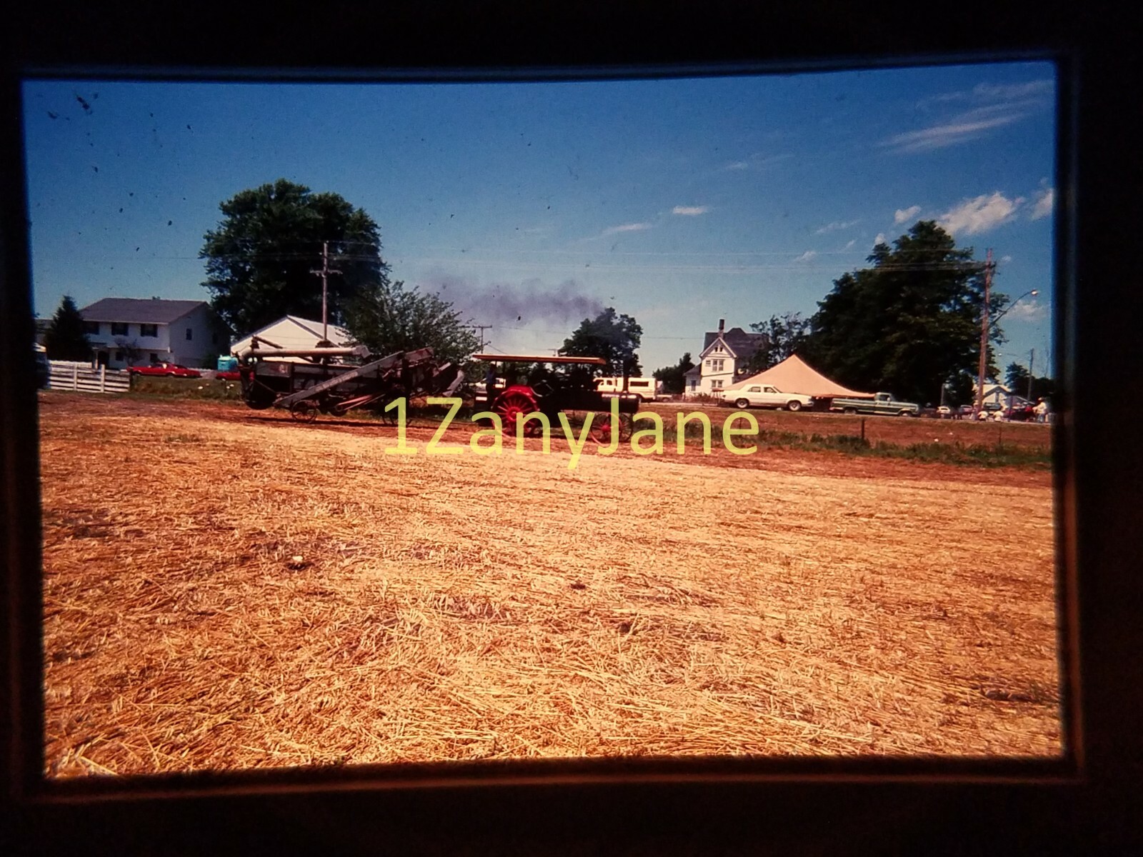 AC4601 35mm Slide of an Allis-Chalmers from MEDIA ARCHIVES FARM EQUIPMENT FIELD