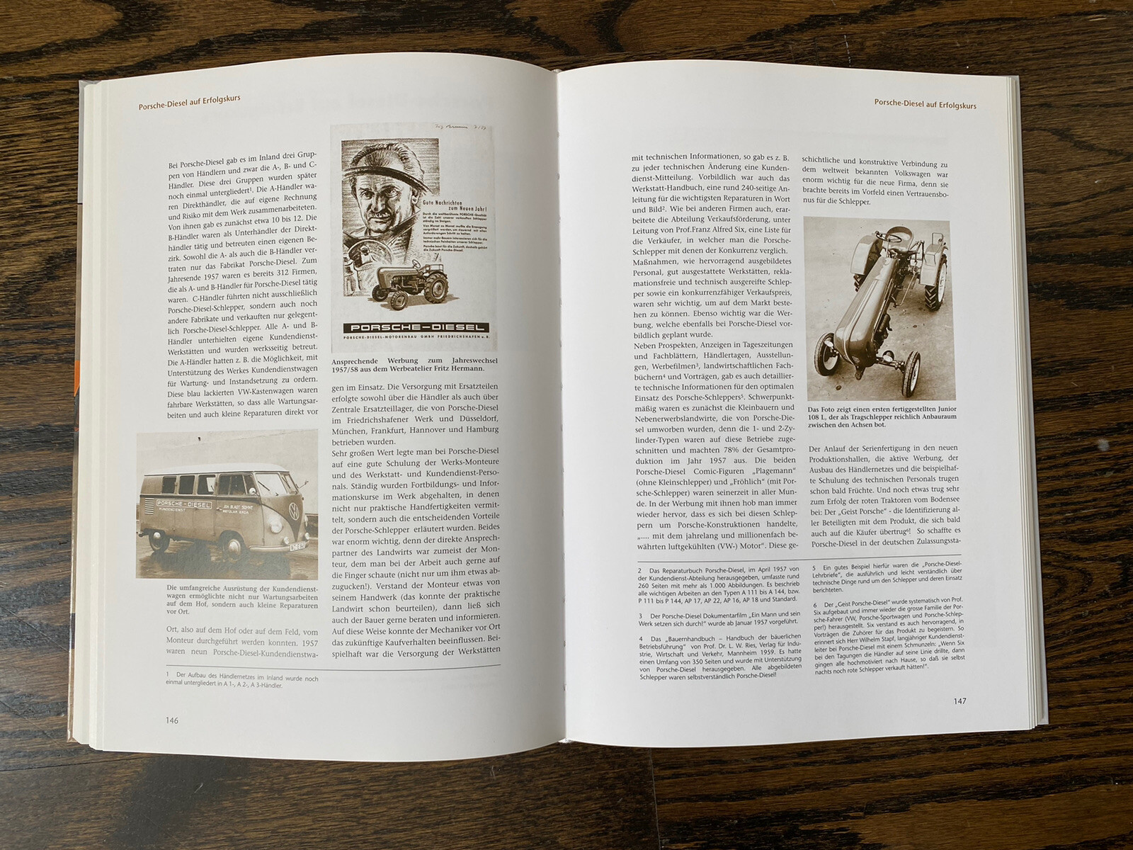 Vintage 2003 Porsche Schlepper 1937-1966 Schwungrad-Verlag – Armin Bauer