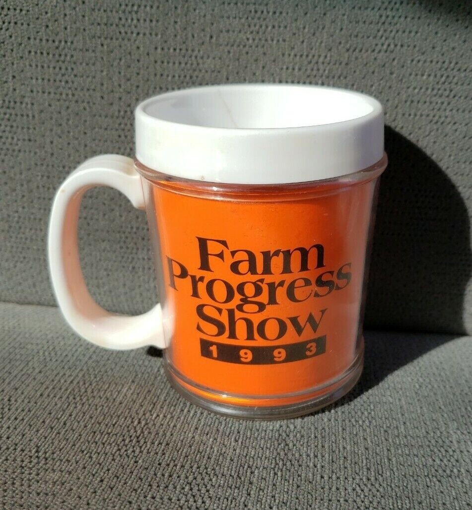 1993 Farm Progress Show Wallace Farmer Amana, Ia Plastic Mug