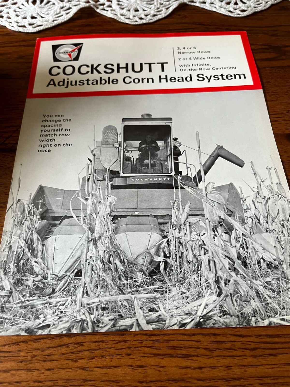 Cockshutt Oliver Tractor Adjustable Corn Head System Brochure FCCA