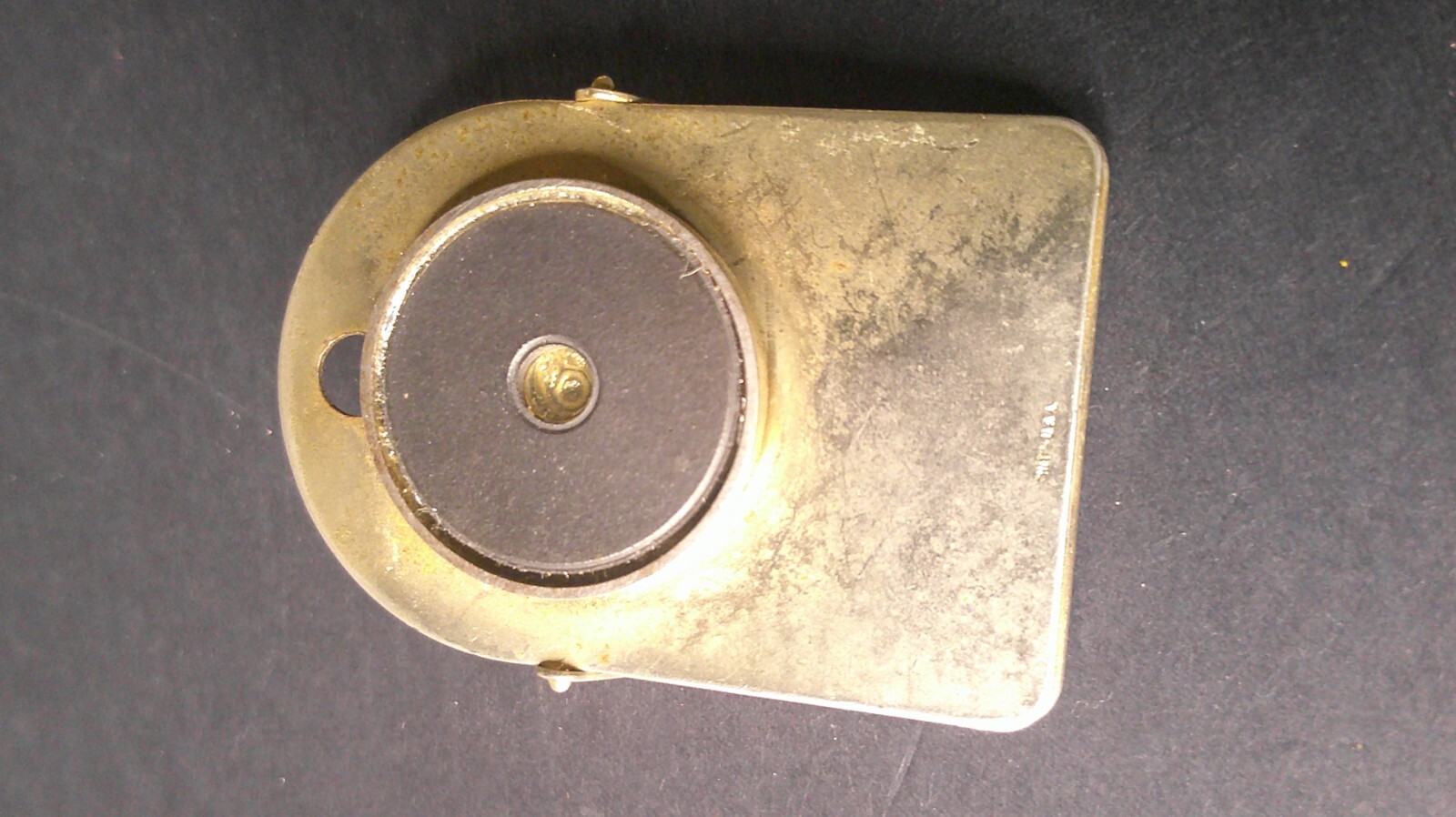 vintage marnetic clip for refrigerator to hold notes Miller Grain Oakland, Ill.