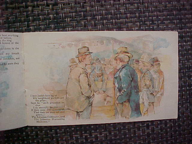 THE JOHNSON HARVESTER CO. – Color Lithograph Catalog – 1890&rsquo;s