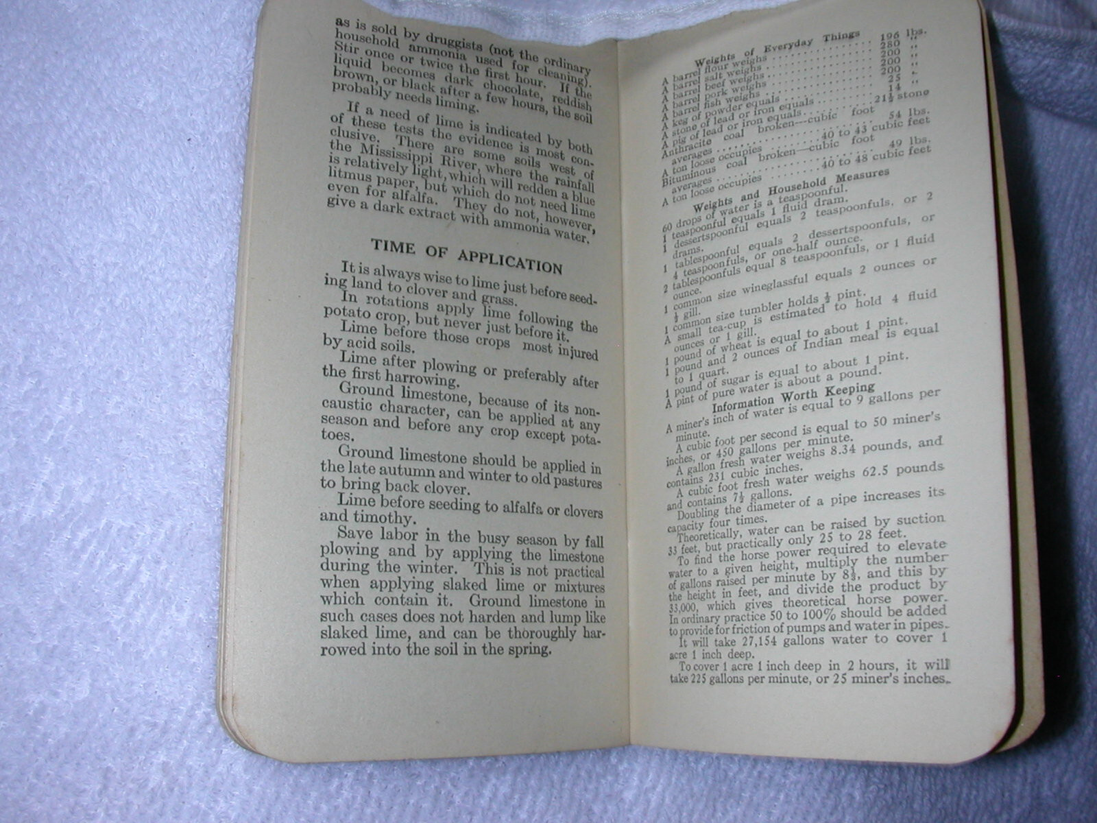 1920 Pocket Note Book Sharpless & Carpenter Fertilizers of E.R. Kloos, Agt.