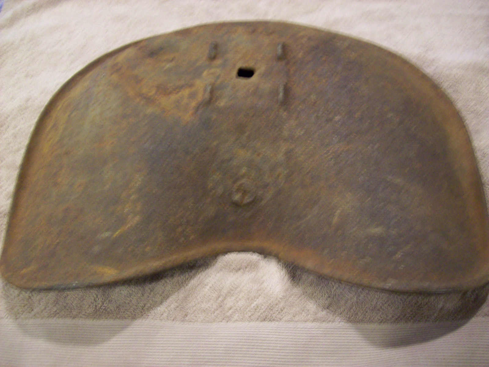 Antique Vintage Cast Iron Walter A Wood Tractor Horse Drawn Seat Original