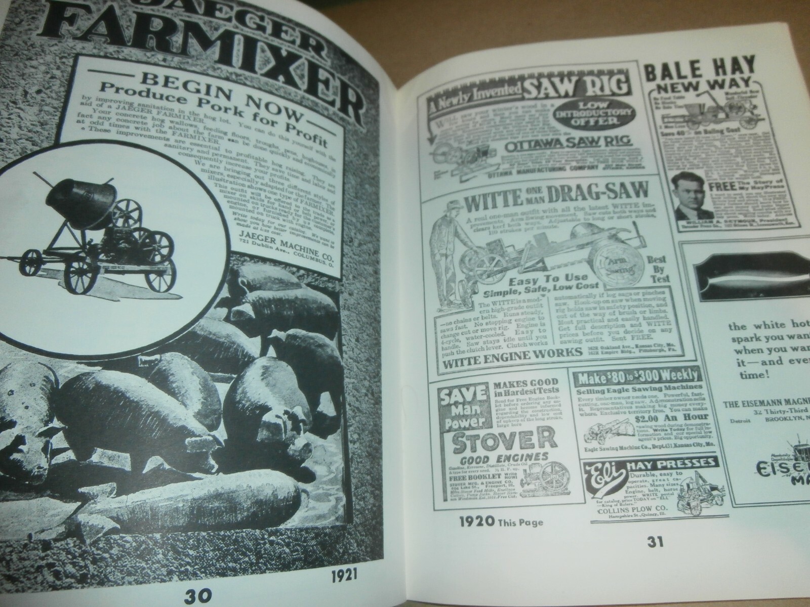 Gasoline Engines Vol 4 Book 1920 to 1930 by Alan C King