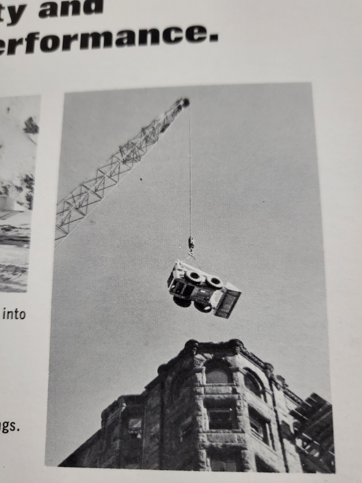 Vintage 1966 BROCHURE Melroe Bobcat M 500 Skid Steer Loader Kohler K662 Engine