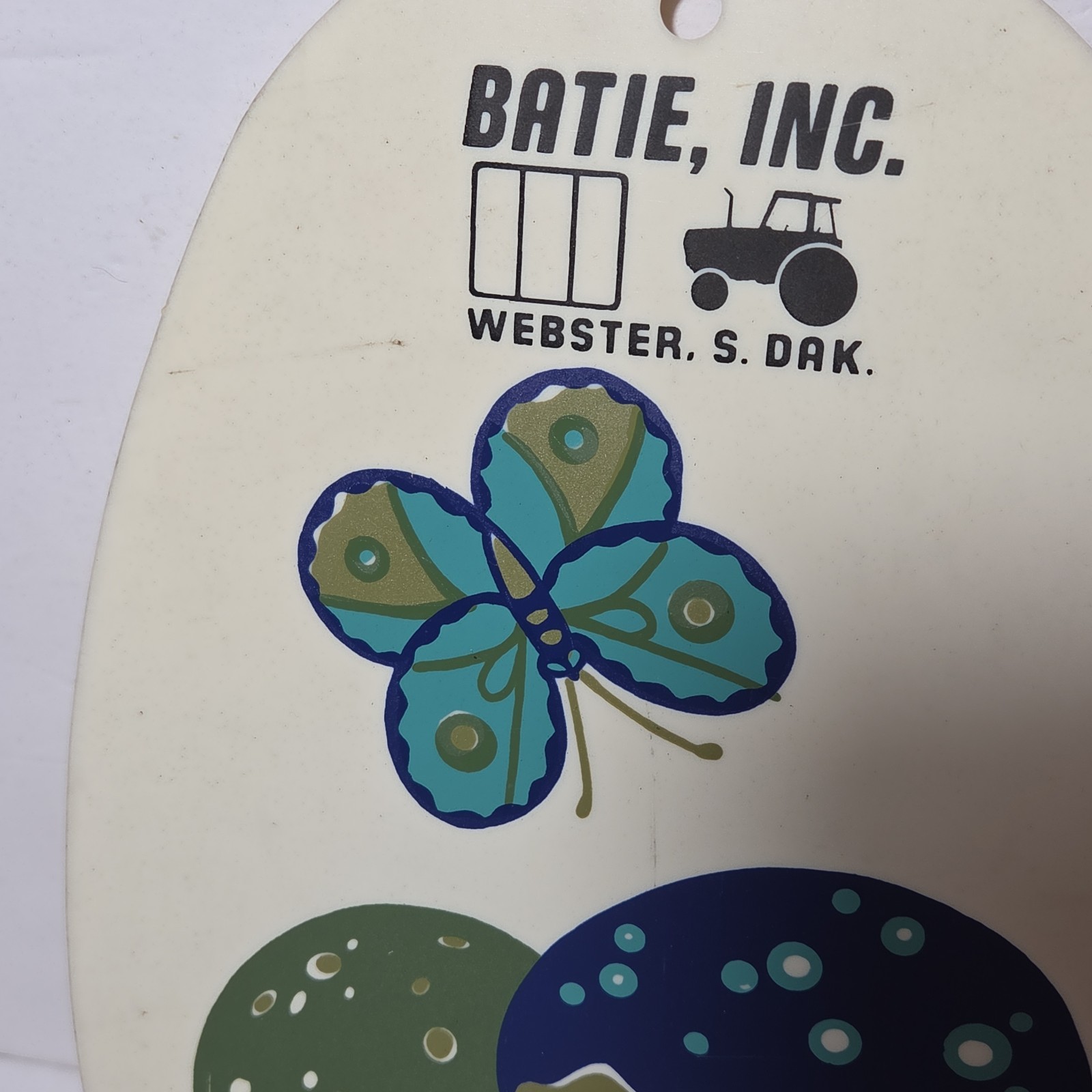 NOS Slice N’ Dice Cutting Board Advertising Batie, Inc. Webster, S. Dakota Vtg