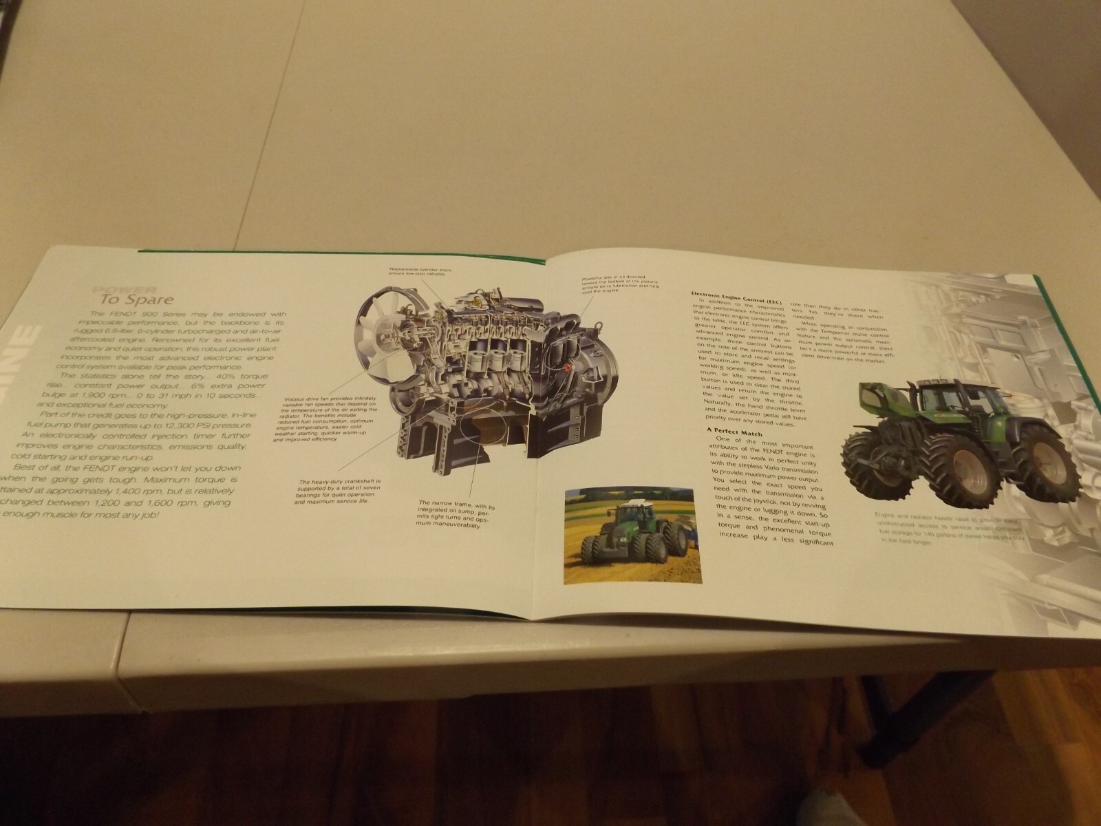 FENDT 900 SERIES TRACTORS, LIT # FT01494 (02) 10)