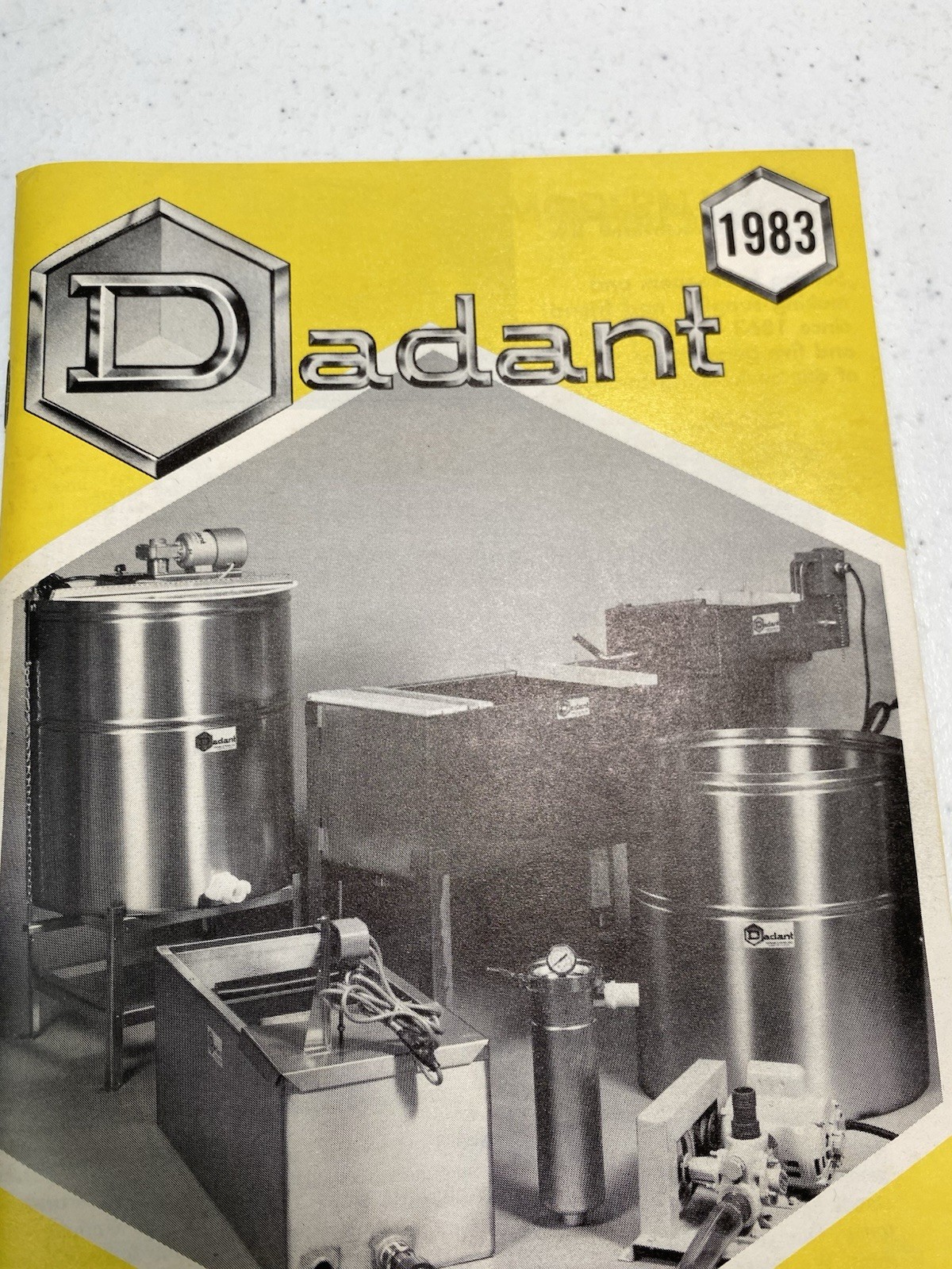 Dadant Beekeepers 1983 Catalog Envelope Order Form