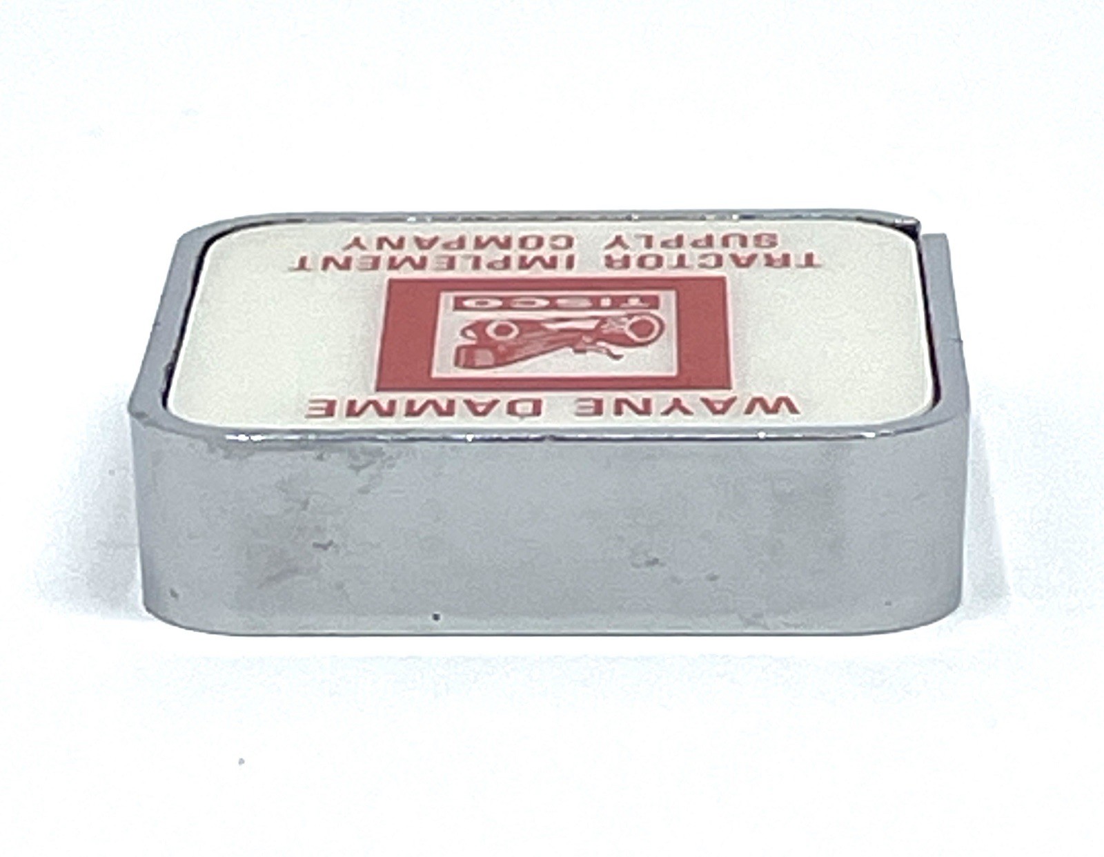 Vintage TISCO Tractor Implement Supply Company Barlow Pocket Tape Measure