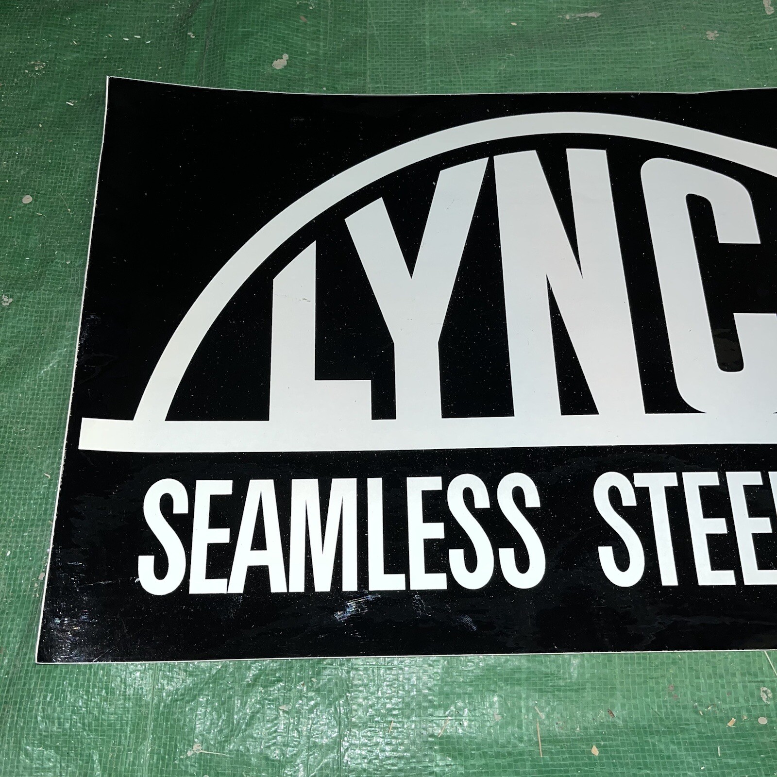 Vintage Lynch Seamless Steel Buildings – Sticker Decal 12”x24”