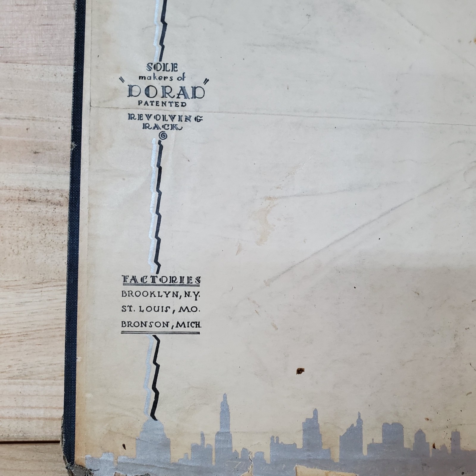 1950&rsquo;s Jas. B. Williams Inc. NYC Unused Letterhead Stationary work-up model