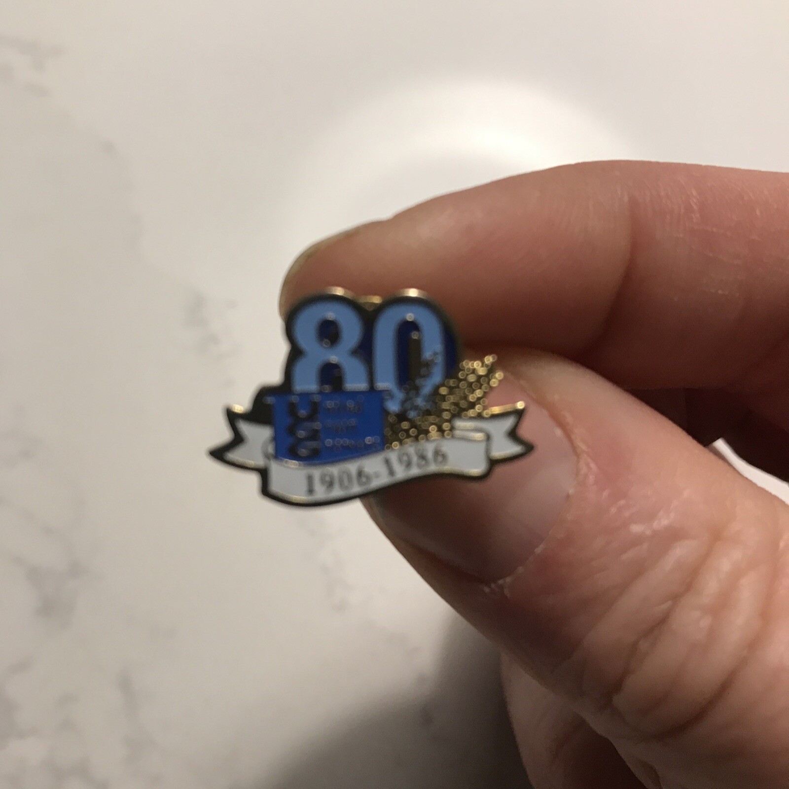 United Grain Growers 80th Anniversary Lapel Pin UGG 1906 – 1986