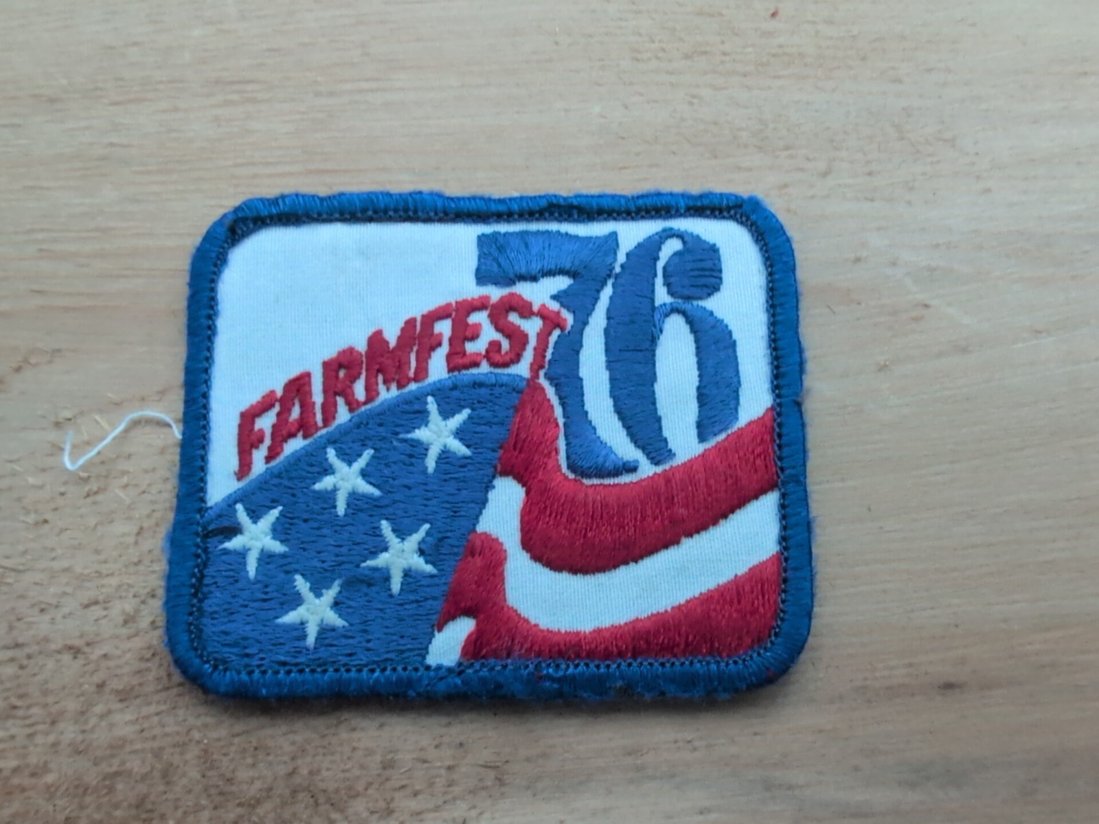 Vtg Farmfest 76 Patch Farming Bicentennial