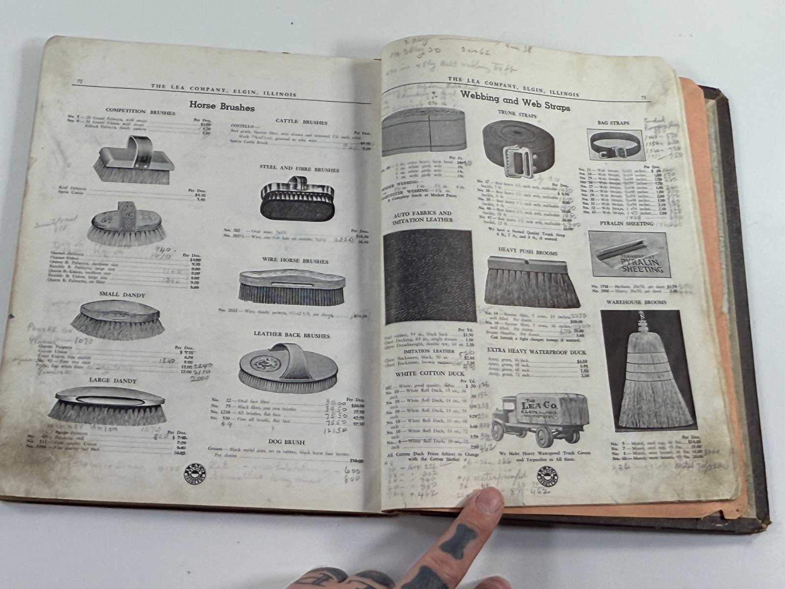 RARE 1890 Lea Co Horse Harness & Implement Catalog Book Saddles Elgin Illinois