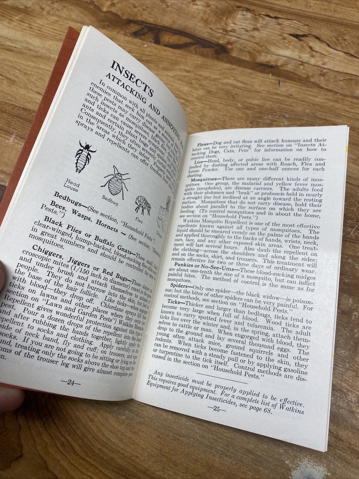 Vintage Brochure 1940&rsquo;s FARM GUIDE, J R Watkins Pest Control, Animal Health