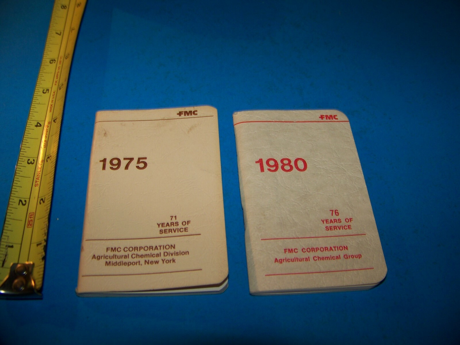 FMC Corp. Agricultural Farmers « Daily Reminder » Memo Booklet Vintage 1975 & 1980