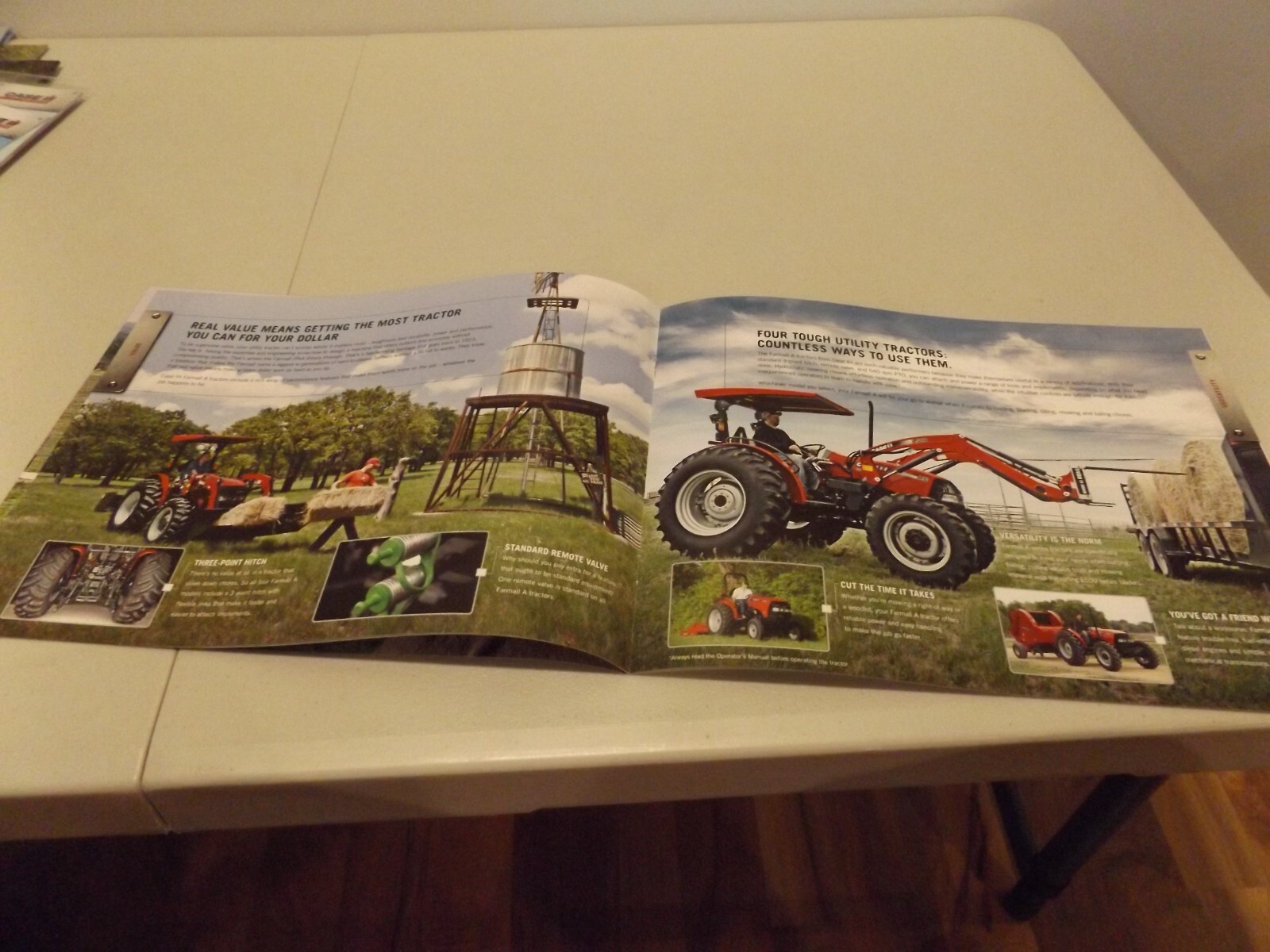 CASE-IH FARMALL A SERIES TRACTORS, LIT # CIH07221101 2011