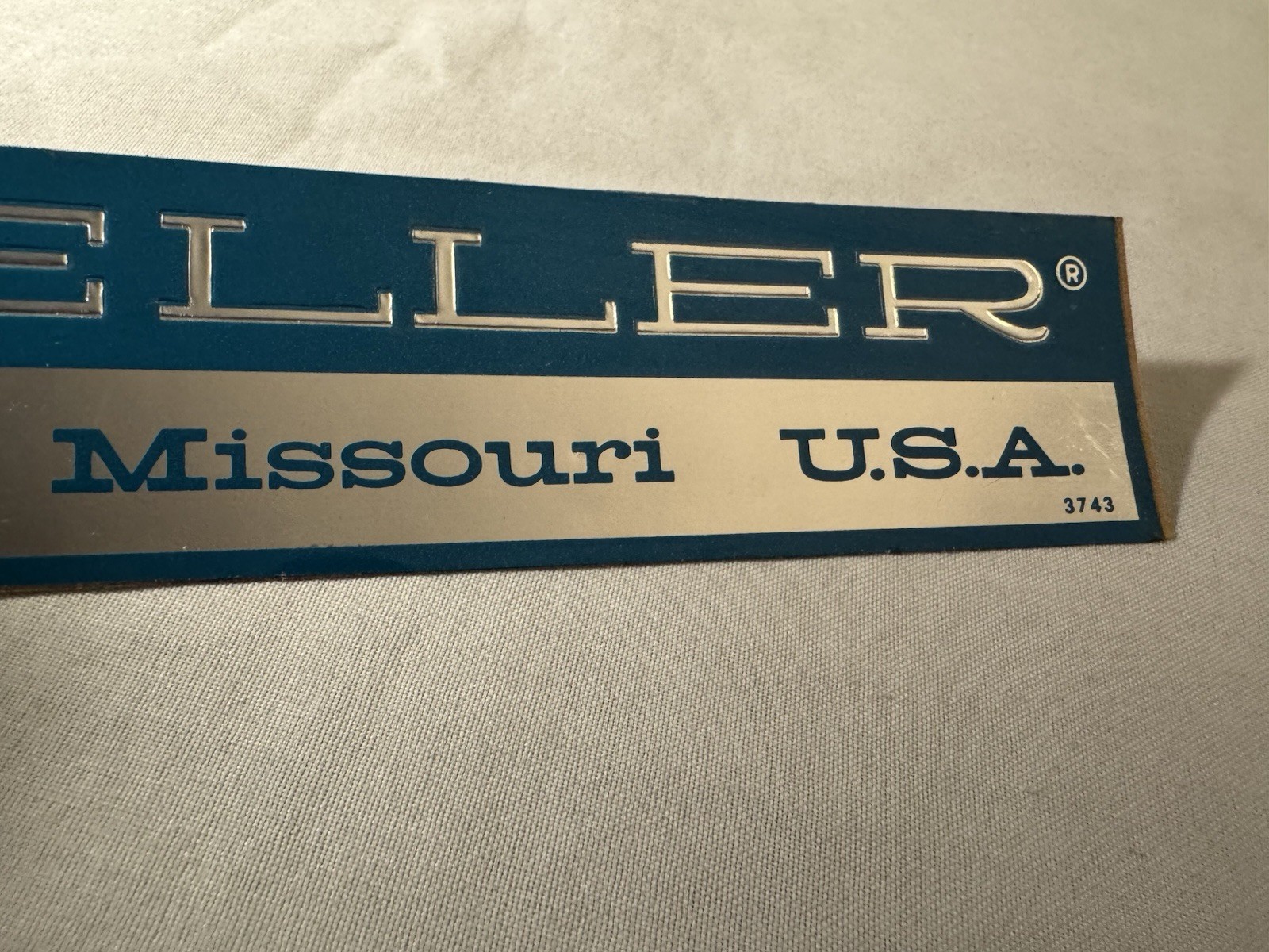 Decal Bumper Sticker Mueller Springfield Missouri Dairy Milk Farm Farming Cooler