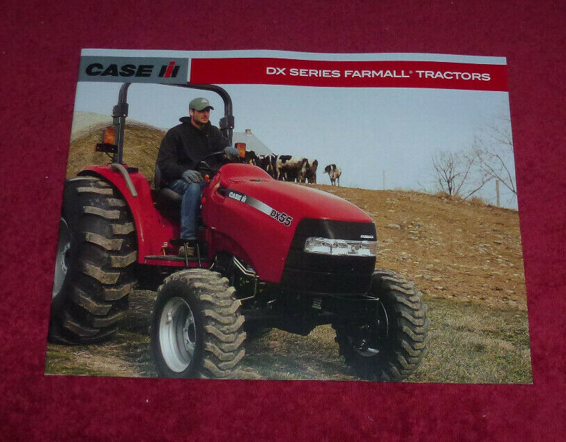 Case III DX Series Farmall Tractors Brochure Booklet