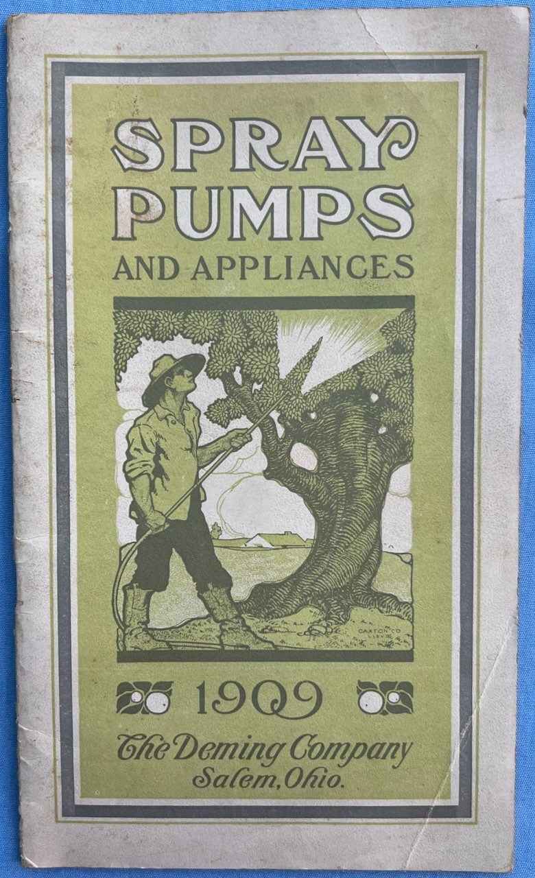 Vintage 1909 Deming Company Spray Pumps and Appliances Pamphlet Brochure Catalog