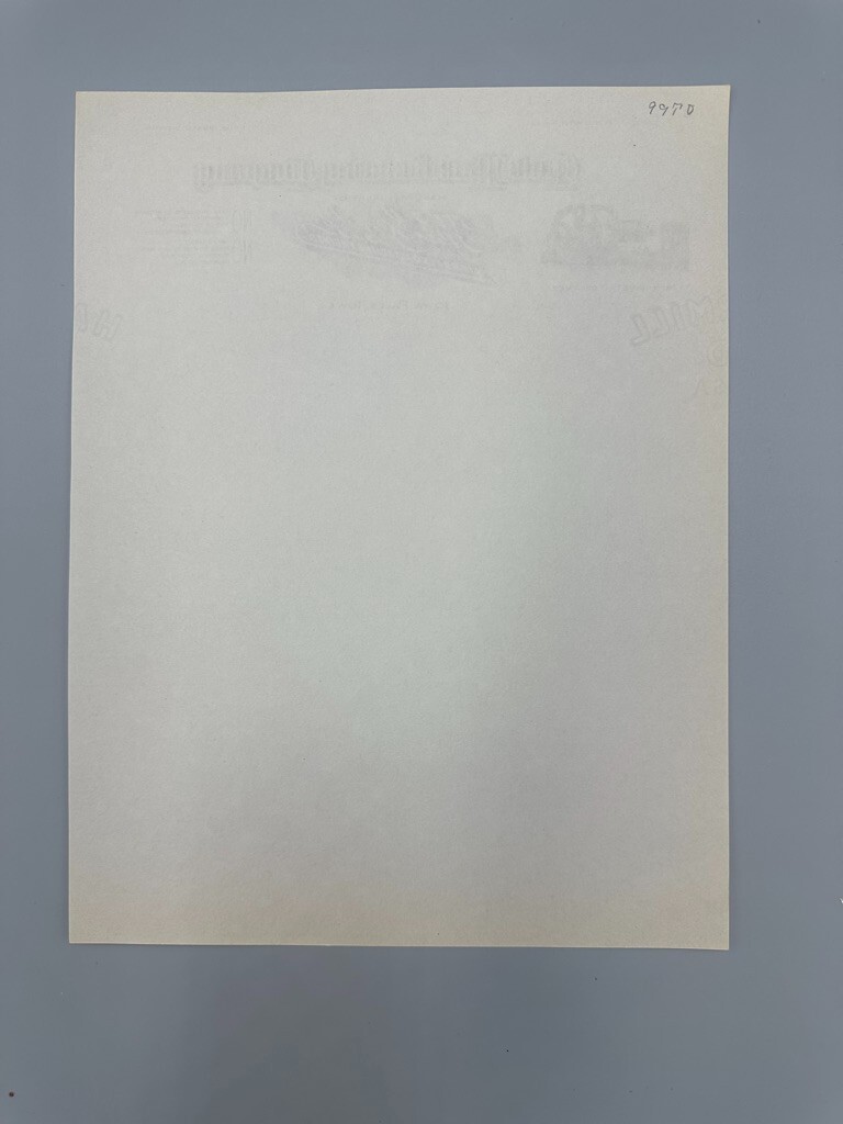 Vintage GADE Air Cooled GASOLINE ENGINES Farm Advertising IOWA FALLS Letterhead