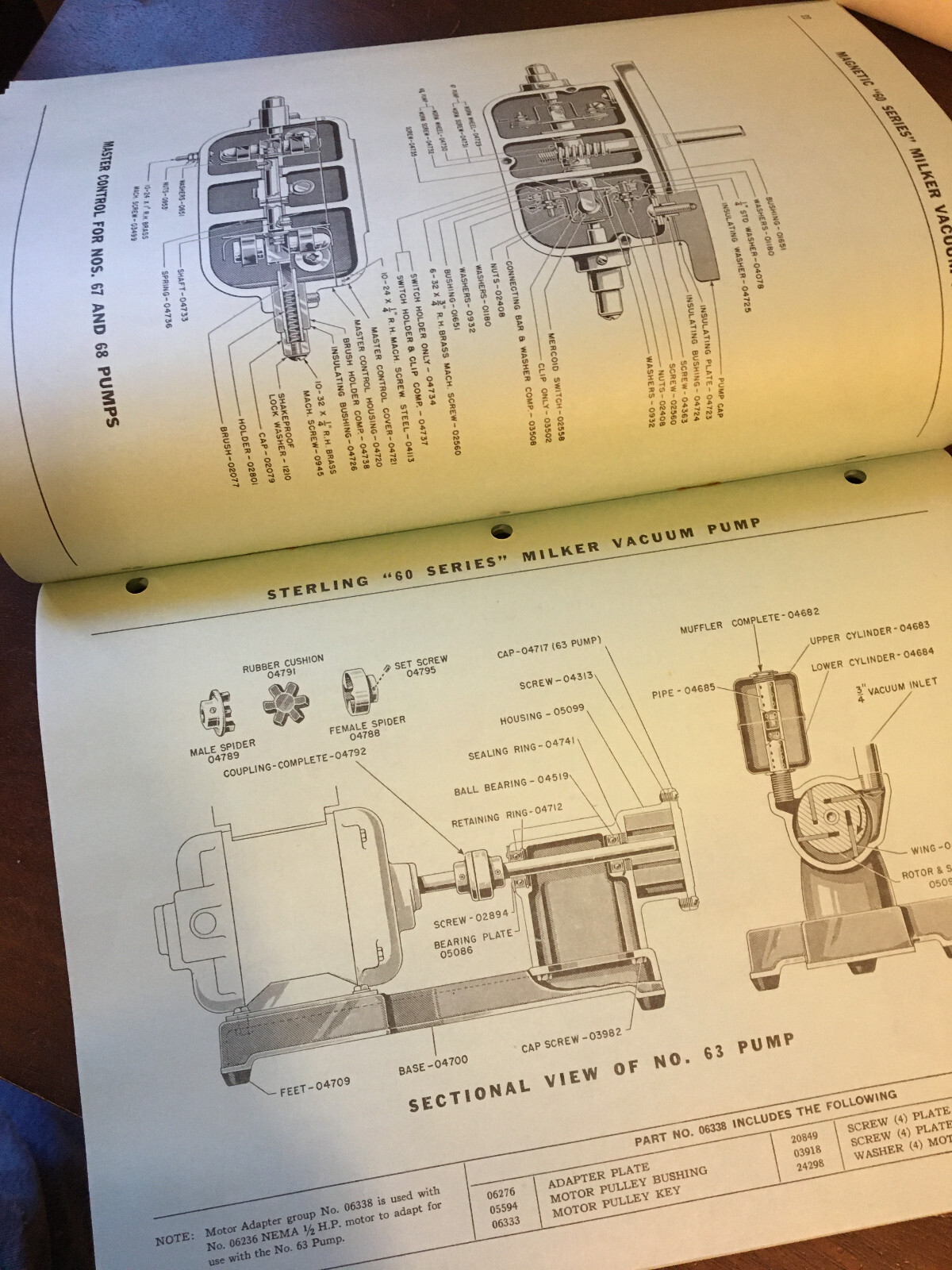 De Laval Speedway Milkers Parts List No. 157, 1957, excellent