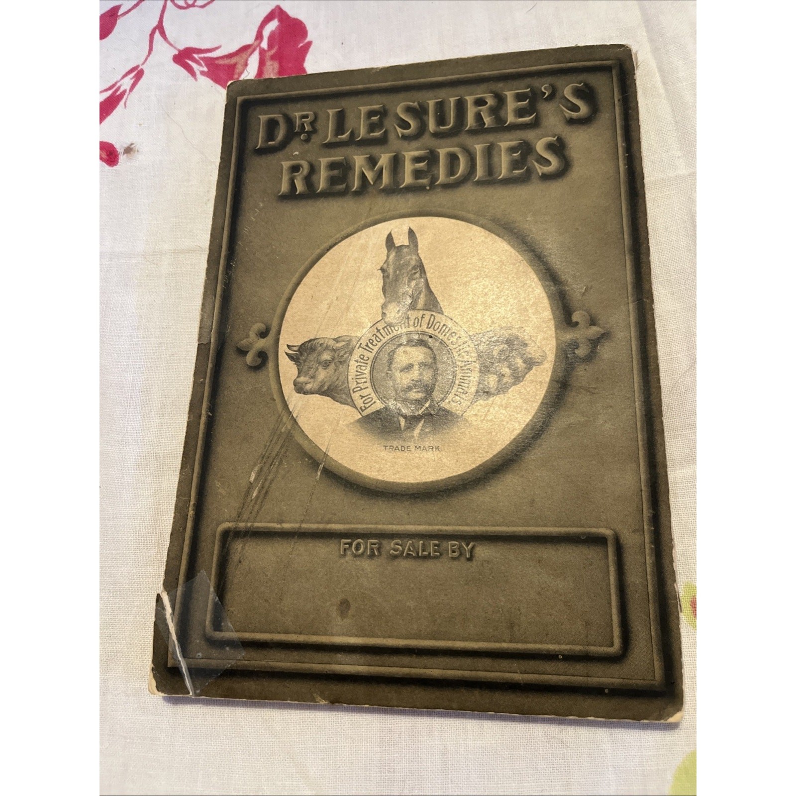 Dr Lesure&rsquo;s Famous Veterinary Remedies Farm Brochure Catalog Keene NH 1908 Rare