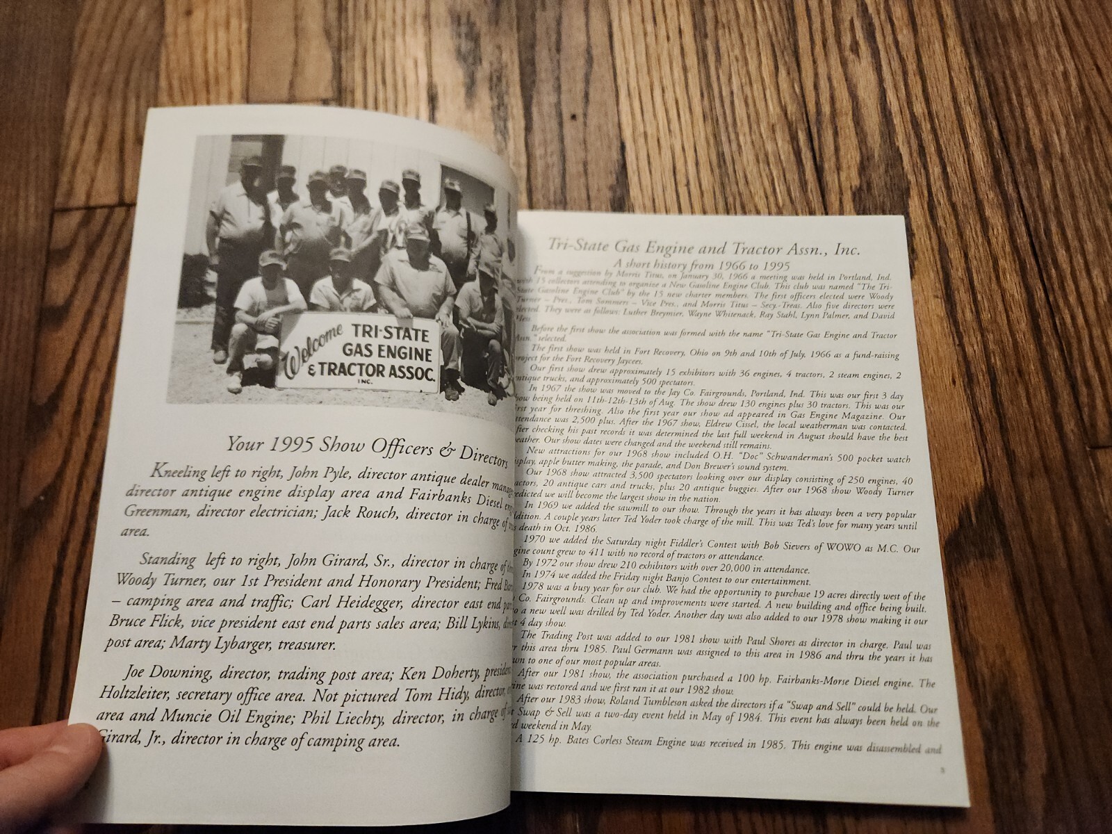 30th Anniversary Tri-State Gas Engine & Tractor Show Portland Indiana Scrapbook