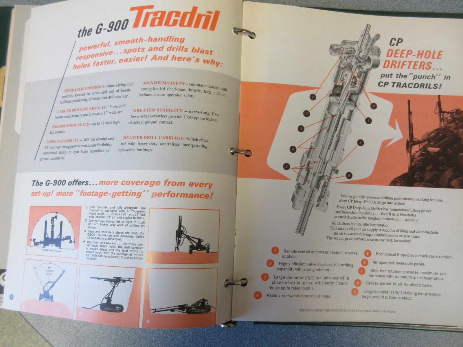 Chicago Pneumatic Crawler Mounted Tracdrils Information