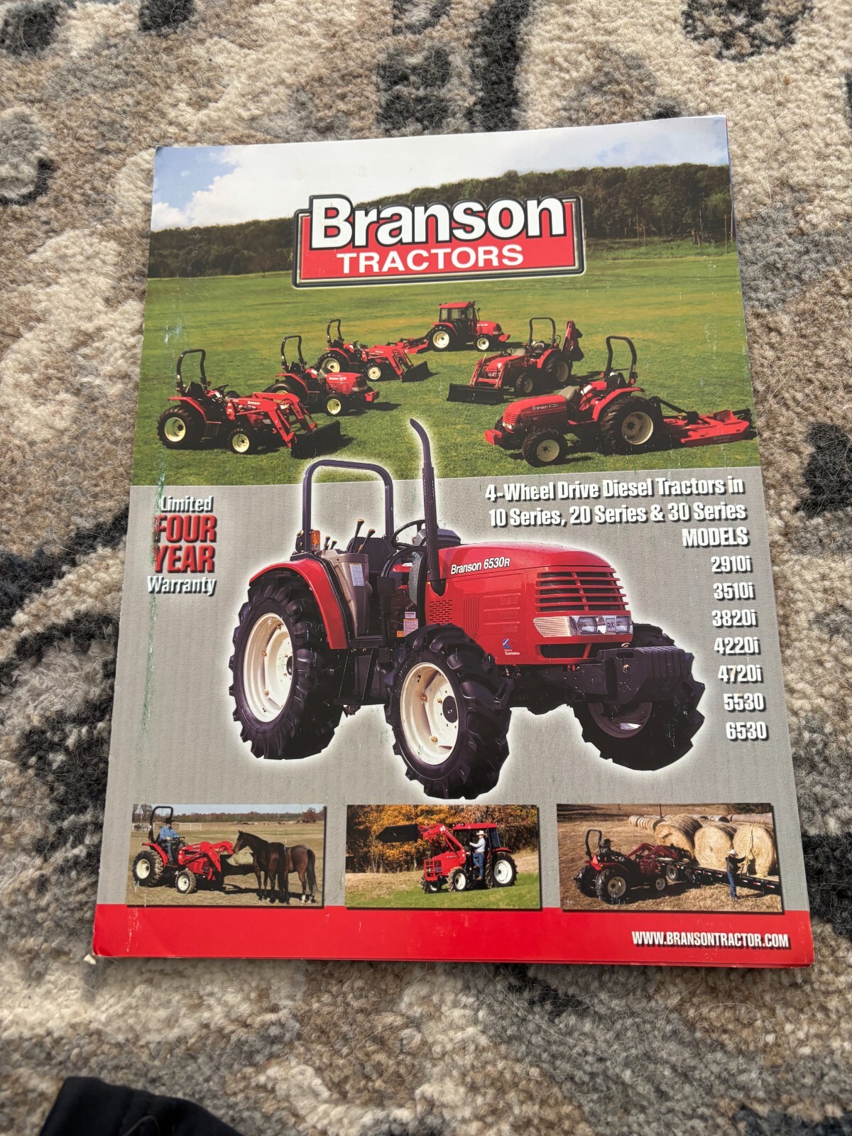 Branson 2910i 3510i 38120i 4220i 4720i 5530 6530 Tractor Brochure FCCA25
