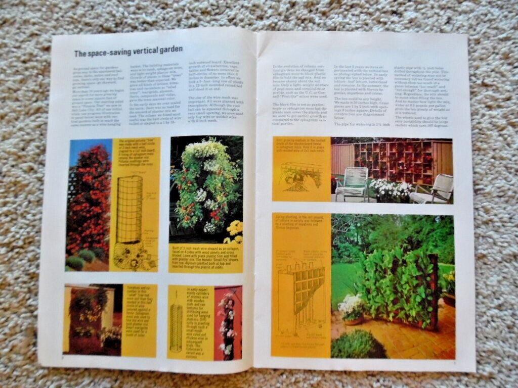2 vintage Ortho Lawn & Garden Books – 1975 & 1976 – 32 pgs – from Chevron