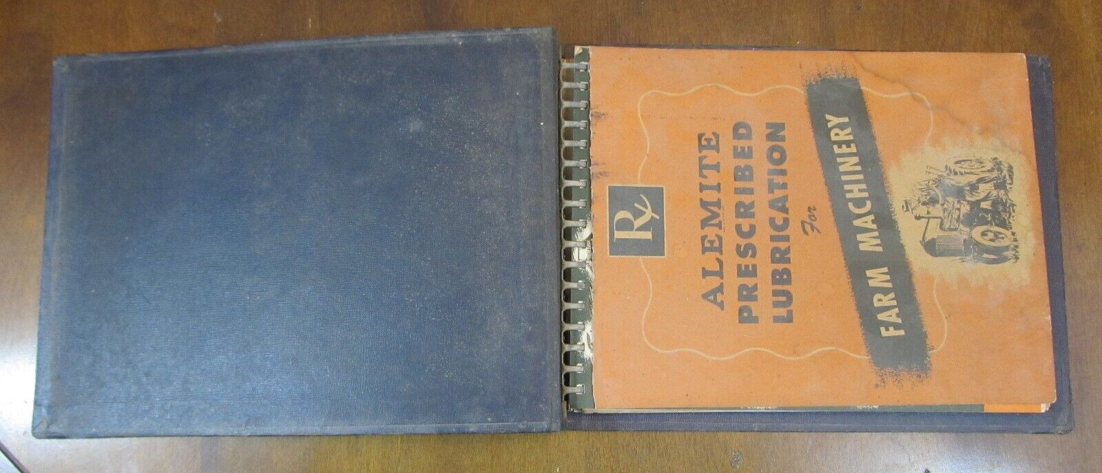 Vintage Book Alemite Prescribed Lubrication For Farm Machinery 1945 Guide