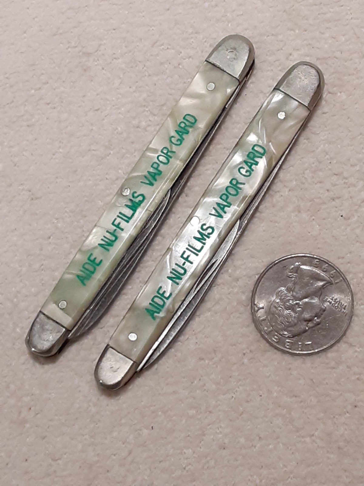 VINTAGE MURCOTT GERMANY ADVERTISING POCKET KNIFE MILLER FERTILIZER CORP BALTO MD