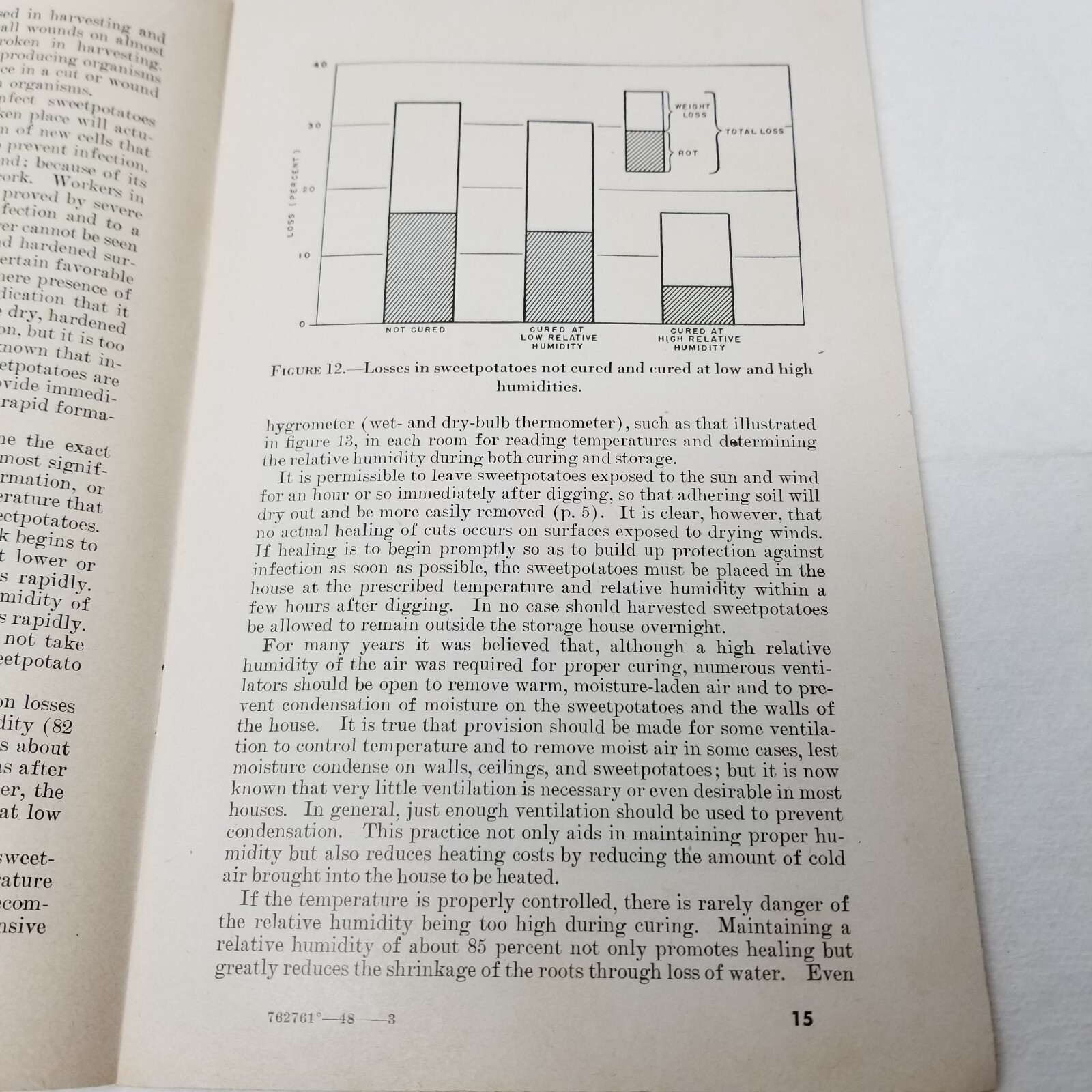 Storage of Sweet Potatoes 1948 Farmers&rsquo; Bulletin Booklet 1442 USDA Photos Charts